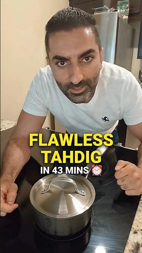 How to Make Flawless TAHDIG in 43 Minutes