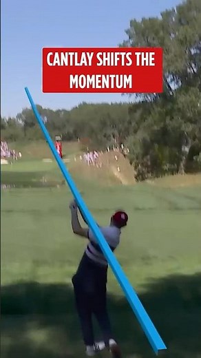 Cantlay FLIPS the momentum! 🤩