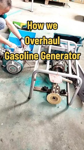 Gasoline Generator Overhaul: Repairing Tools and Mechanics