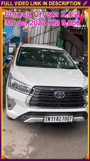 Innova crysta 2022 km 9,000 | Nellai Vision