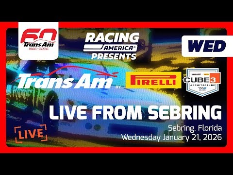 Racing America Presents: Live From Sebring Testing