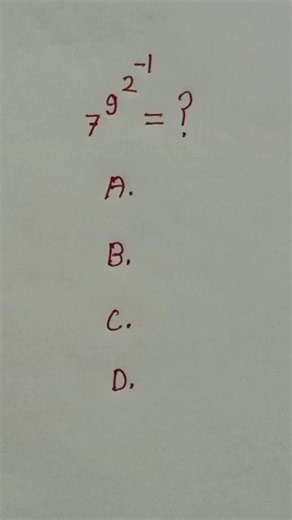 Exponential Math#shorts#math#power#simplify#easymaths