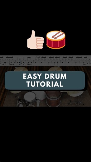 1. Get the sheets here! easydrumtranscriptions.com 2. Watch the full tutorial on my channel! | EDT - Easy Drum Sheets