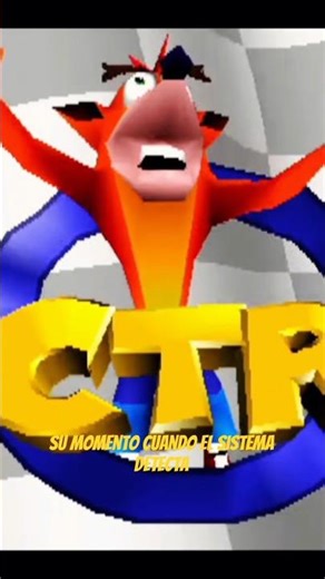 The forbidden screen of Crash Team Racing #ps1 #trivia #videogamesecrets #gaming