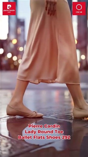 Pierre Cardin & Oscar Fashion | THE INNOCENT LADY: ROUND-TOE BALLET FLATS SHOES 292