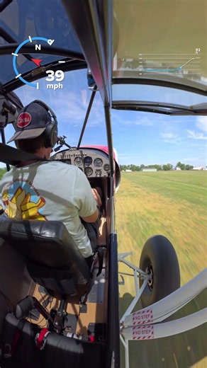 Practicing a “Short Takeoff “. A few different techniques, this is one of em. #aviation #flying
