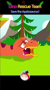 Save the Apatosaurus! | Dino Rescue Team #dinosaur #forkids #redmon