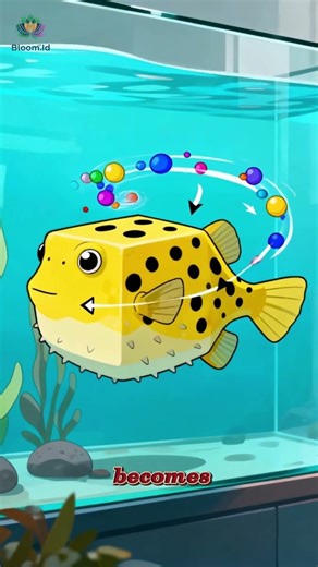 🐡 Boxfish: Cute, Shy, and Poisonous!