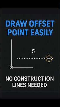 AutoCAD ‘From’ OSNAP: Start a Line from an Offset Point (Without a Construction Lines)