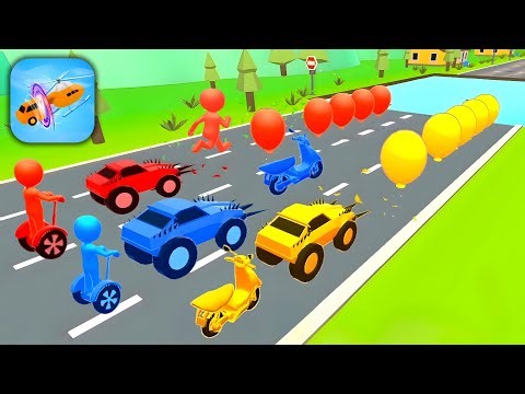 Shape shifting 🚗🚲🚁 All Levels Gameplay Walkthrough Android,iOS - NEW APK UPDATE EP 94