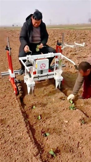 Efficient Semi Automated Vegetable Transplanter for Faster Farming