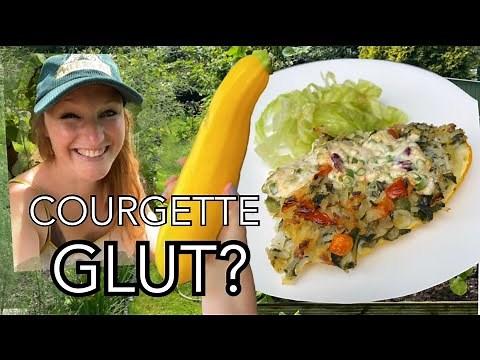 Stuffed Courgette (Zucchini) Ideas: A Courgette Recipe for when the Glut is upon us || Plot 37
