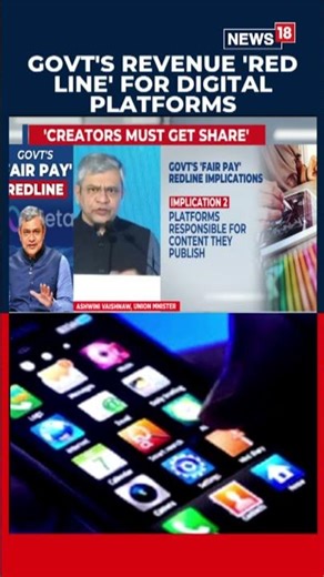 Exclusive | Ashwini Vaishnaw Urges Fair Revenue Sharing for Digital Content Creators | News18