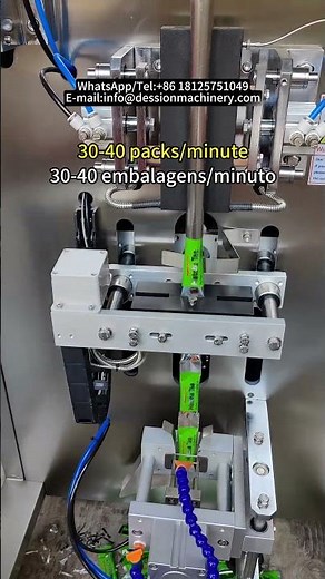 Clamping and rounding corner powder packaging machine #powderfillingmachine #machine #powder