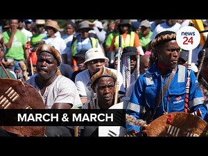 WATCH | Sparse crowd turns out for anti-immigration protest in Pretoria