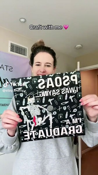 DIY Graduation Cap Topper Crafting Tutorial