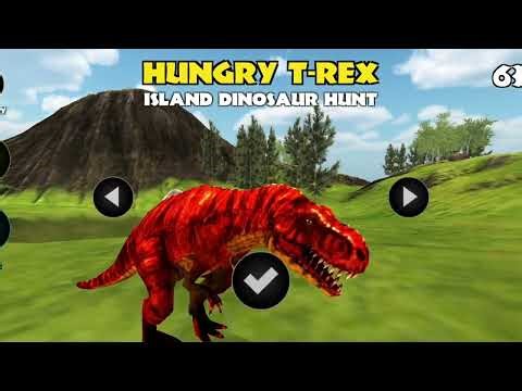 Hungry T-rex Island Dinosaur Hunt Android Gameplay