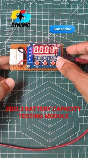 ZB2L3 BATTERY CAPACITY TESTING MODULE 🔥#1850 #18650battery #batterycapacity