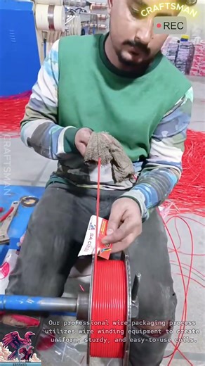 Fast Electric Wire Packing Method Pro #video #viral