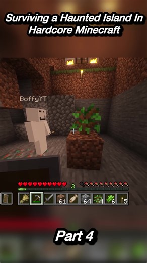 Surviving a Haunted Island in Hardcore Minecraft Challenge