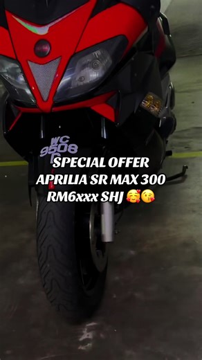 Special Offer untuk Aprilia Sr Max 300