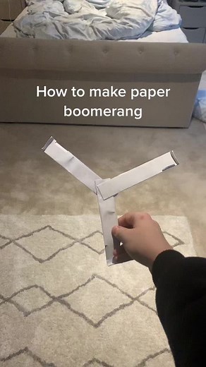 DIY: Easy Paper Boomerang Tutorial!