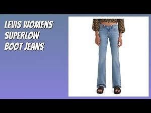 REVIEW (2026): Levis Womens Superlow Boot Jeans. Features