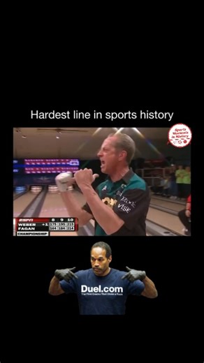Sports Moments In History | In 2012, during the U.S. Open Bowling Championship, Pete Weber delivered one of the most unforgettable sports moments ever caught on... | Instagram