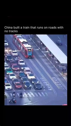 Outbro on Instagram: "🚆 Train without tracks? Yes, it’s real! China has developed a futuristic trackless train system called ART (Autonomous Rail Rapid Transit) 🇨🇳 🛣️ Runs on normal roads 📍 Follows virtual tracks using sensors, cameras & GPS 🚌 Flexibility of a bus 🚊 Comfort & capacity of light rail 💰 Cheaper & faster than traditional trains This is how public transport is evolving without digging roads or laying rails 🚀 #FutureTransport #TracklessTrain #ARTTrain #ChinaTech #SmartCities