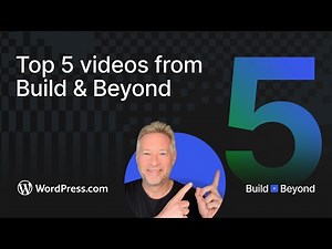 Watch these 5 videos to get started on WordPress
