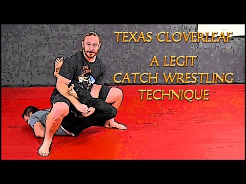 Real Pro Wrestling Moves - Texas Cloverleaf | On The Mat | Catch Wrestling and MMA