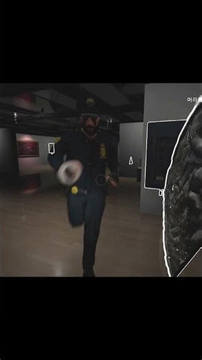 Security Guard!? #HorrorGame #HanunArtMuseum #n/amuseum