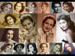 Philippine Cinema Popular Actress (from 1950s)