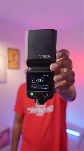 Dhileeban Ramakrishnan on Instagram: "Light up your creativity with the Godox V480 CNS TTL Li-ion Flash Godox V480 🤫 ✨GN50 high output & ultra-fast recycle 🔋 Long-lasting Li-ion battery & USB-C quick-charge 🎛️ Smooth touchscreen + physical buttons & dials ☁️ Dual built-in diffusion panels + included softbox diffuser 📡 2.4 GHz X wireless system 💡 Built-in modeling lamp @godoxindiaofficial @godox_global @godoxlighting #godox #godoxindiaofficial #godoxflash #v480 #godox #godoxglobal #v480 #fla