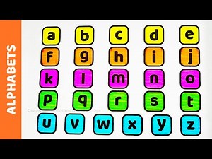 ABCD Block (Upper Case) | Fun Alphabet Coloring Activity | Learn ABC for Beginners