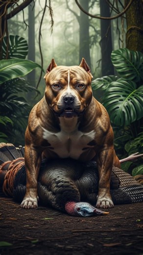 A Majestic Pitbull Vs Wild ( Ostrich, Cobra, Honey Badger & More..) 🐕🔥 || Who Will Win..??🤔🥵