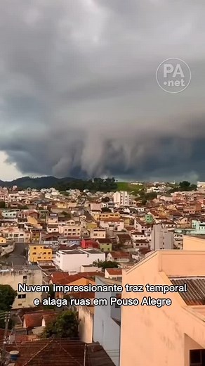 88K views · 2.5K reactions | Nuvem impressionante traz temporal e alaga ruas em Pouso Alegre. Confira imagens | Pouso Alegre .Net | Facebook