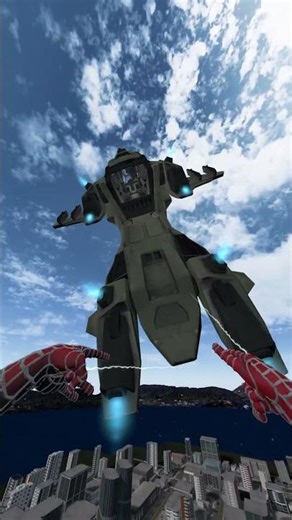 Spider-Man VR WEB SWINGING SKILLS #vr #virtualreality #spiderman #gaming #benbu