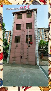 Firefighter Training in Action, Building Strength, Skill, and Courage Through Intense Climbing Drills to Prepare for Real Life Emergency Rescues. #FirefighterTraining #FireRescueDrill #FirefighterLife #RescueTraining #HeroesInTraining | Flame Rescuers