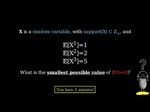 Moments and Probabilities | Quant Interview Questions