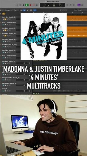 How the GREATEST Intro of ALL TIME was made 🚨 "4 Minutes" Studio Multitracks!