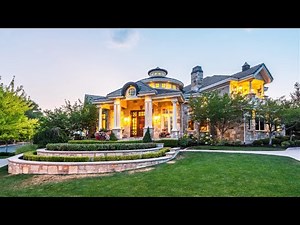 Luxury home for sale in Utah for $ 5,900,000. Tour of the dear mansion.