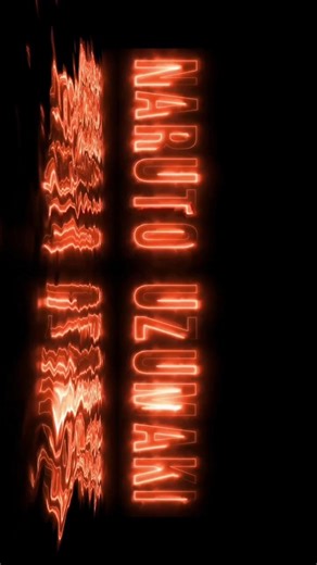 glowing text intro| intro text tutorial | Naruto intro text #anime #shorts