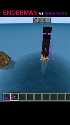 ENDERMAN VS ENDERMITE! #minecraft #gaming #viral #trending #shorts #india #funny #technogamerz