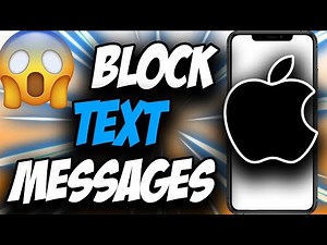 How to Block Text Messages on iPhone and Unblock Them ✅ Easy