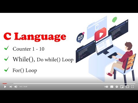 Counter from 1 - 10 using Loops (WHILE, DO -WHILE, FOR )