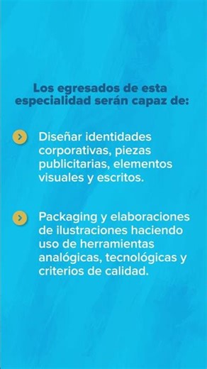 Matricúlate en el Técnico Especialista en Diseño Gráfico