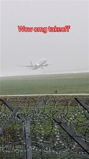 batik Airlines takeoff in Penang airport #penangairport #aviation #batikair #takeoff