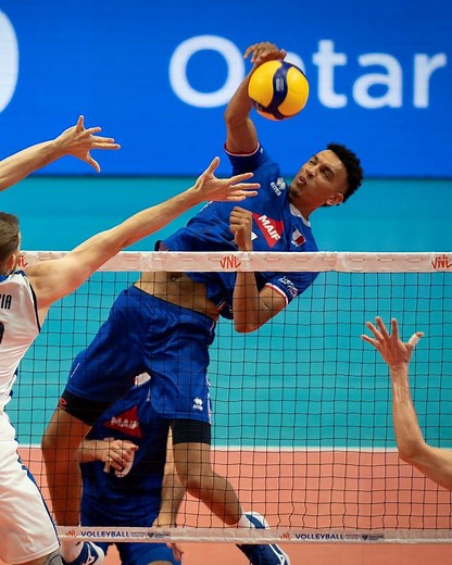 248K views · 7.1K reactions | #1 Barthélémy Chinenyeze . Undoubtedly one of the best middle blockers in the  right now & we see him next week at the World Champs Aug 26 - Sep 11.  Watch the matches on VBTV. ➡️ World Champs schedule: https://bit.ly/3QMeUYy  #Electrifying2022 #Volleyball #MWCH2022 | Volleyball World | Facebook