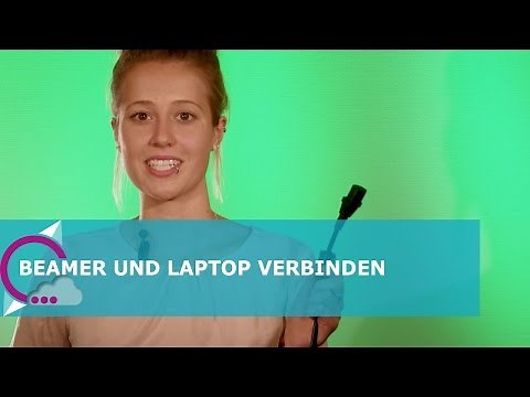 Beamer und Laptop miteinander verbinden - so geht's